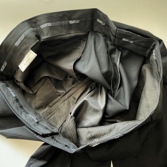 AWARENESS KENNETH COLE 100% WOOL BIG & TALL MEN'S DRESS PANTS 48 - Picture 10 of 14